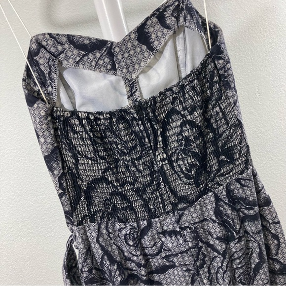 All That Jazz 1990’s Floral Strapless Dress- Size 8 - Picture 8 of 14